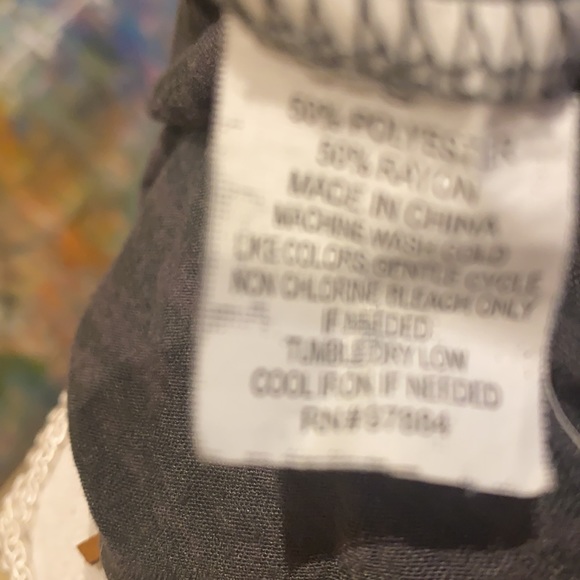 3/$20 Tart draped collar open cardigan preowned - Picture 7 of 9